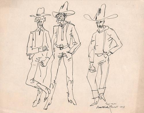 Three (3) Cowmen