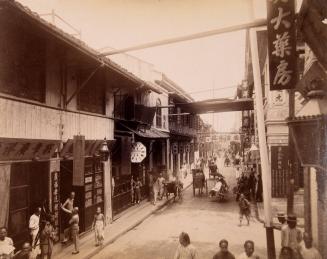 Street scene at Shanghai