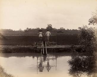 Elevating water for irrigation, China