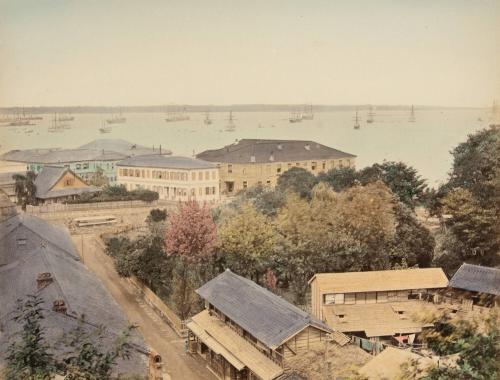 View of Yokohama Harbor