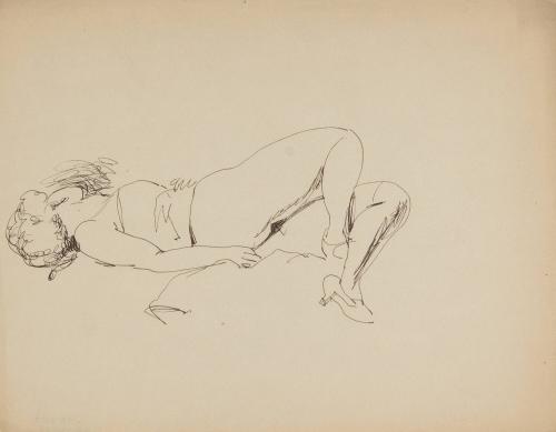 [reclining female nude]