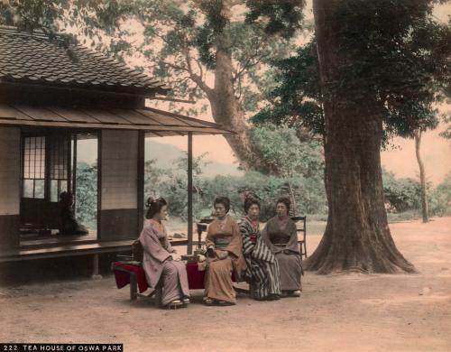 Tea house of Oswa Park