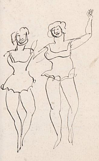 [study of two circus performers]