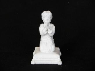 ["Praying Samuel" type Parian figurine]