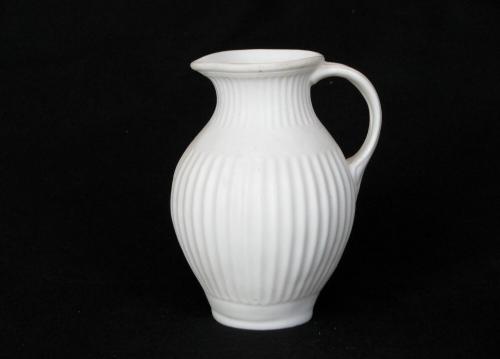 [Bulbous parian pitcher]