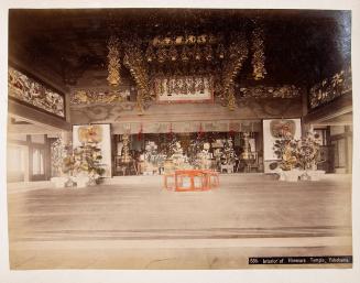 536. Interior - Honmura Temple, Yokohama