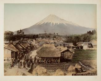 887. Fujiyama from Iedzumi Village