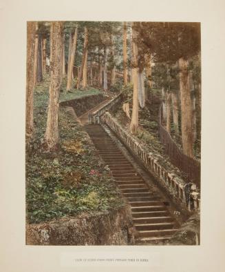 775. View of Stone Steps Iyeyasu Tomb in Nikko