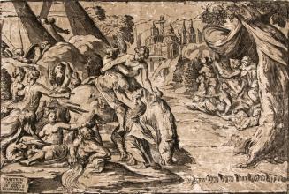 Cloelia Fleeing from the Camp of Porsena