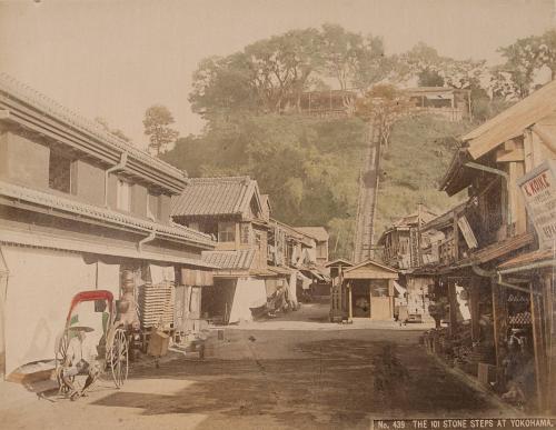 No. 439 The 101 Stone Steps at Yokohama