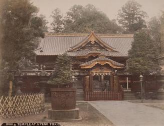 1040A Temple at Uyeno Tokio