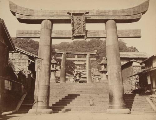 Two Massive Torii