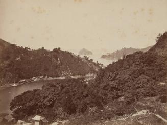 Entrance to Nagasaki Harbor with the Island of Pappeuberg (sic) in the Distance