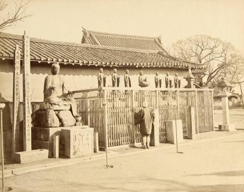 Man at Buddhist Shrine