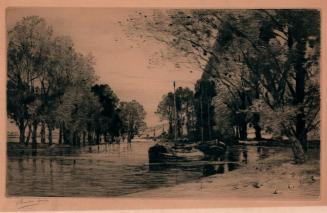 [Country river scene]