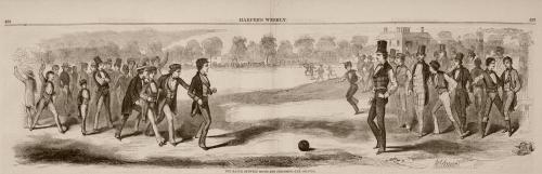 The Match Between the Sophs and Freshmen - the opening