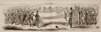 The Match Between the Sophs and Freshmen - the opening