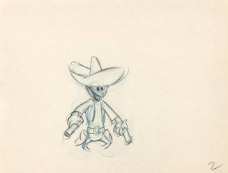 L118. Panchito with lasso, guns, talking with hands (168) The Three Caballero’s