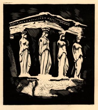 untitled [figures of Erechtheum, Athens]