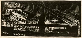 [Ship in stormy weather]