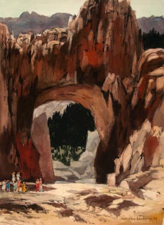 untitled landscape with “arch” rock formation
