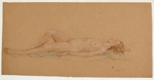 Study, nude in repose