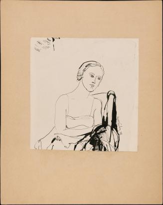 Woman in chair