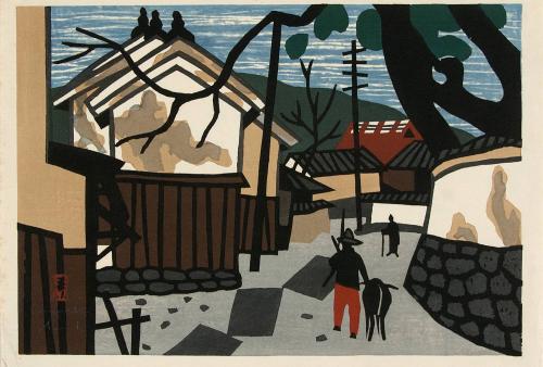[Village scene]