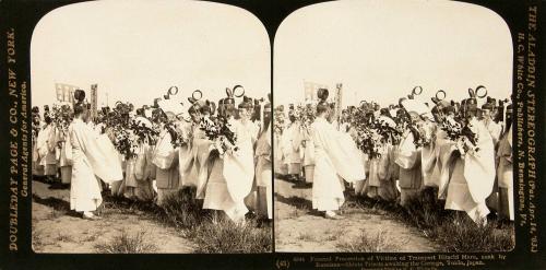 43. Funeral of sunken Japanese ship sailors