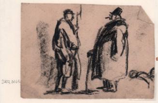 untitled, two men, one wearing top hat [Ellis 21 (2)]