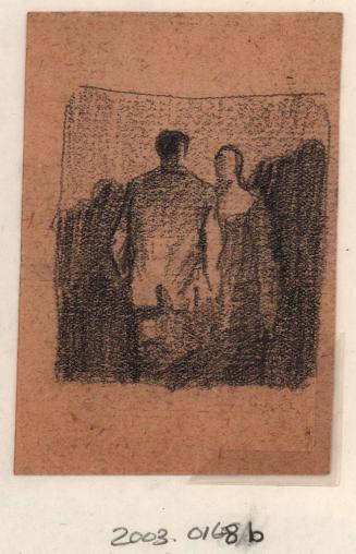 untitled, two figures facing one another[Ellis 26(3)]