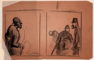 untitled,  two thumbnail sketches [Ellis 34(1)]