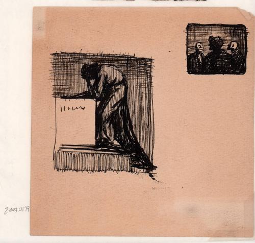 untitled, two thumbnail sketches [Ellis 37(2)]