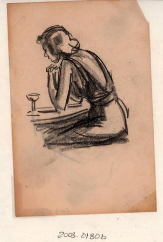 untitled, woman at bar [Ellis 38(2)]