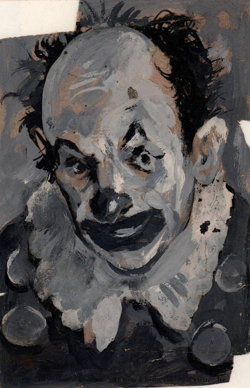 untitled, clown portrait [Ellis 50(2)]