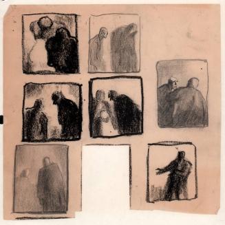 untitled,seven thumbnail sketches [Ellis 59(1)]