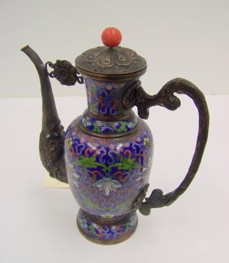 [Cloisonne ewer]