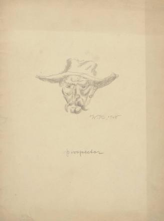 [head of a prospector]