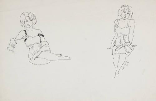 [two females reclining]