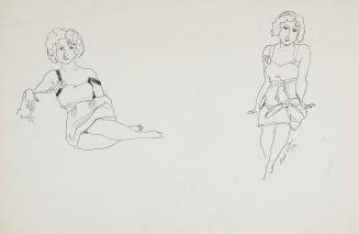 [two females reclining]