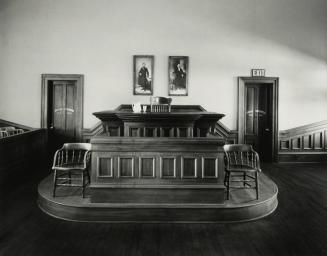 Judge's Bench, Old Cochise County Courthouse, Tombstone, Arizona