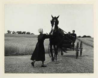 Three Amish Girls, Lancaster, PA