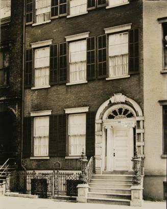 Doorway, Tredwell House, (Old Merchant House) 24 East 4th Street, Manhattan