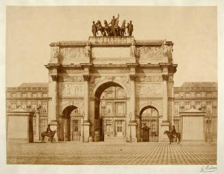 Arc de Triomphe du Carrousel, Tuileries, Paris