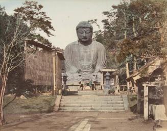 1021. Daibutsu, bronze image Kamakura  (verso of 1996.0366)