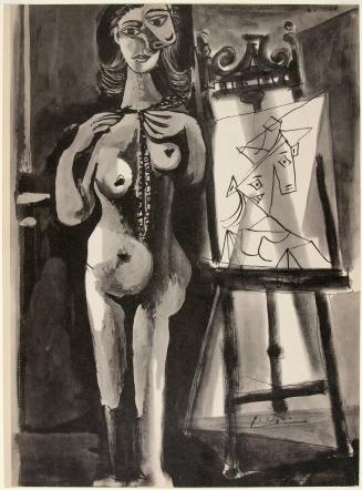 untitled, nude in studio