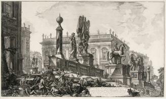 Veduta del Campidoglio di Fianco