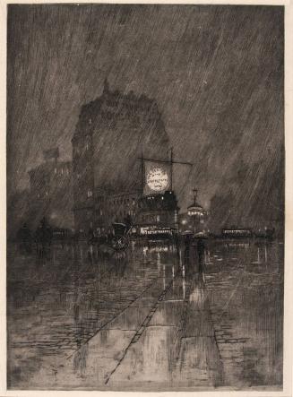 Rainy Night, Madison Square