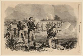 The First Maine Cavalry Skirmishing