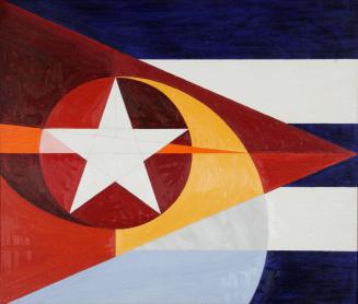 Untitled, Cuban Flag Abstraction